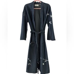 One Teaspoon Midnight Denim Duster /Kimono NWT